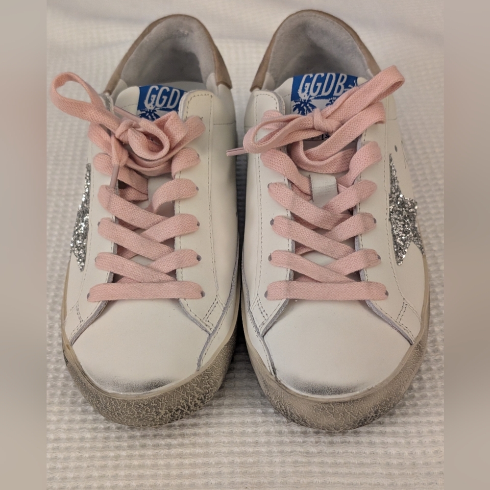 Women's Golden Goose Super-Star Sneakers, NIB Size 38